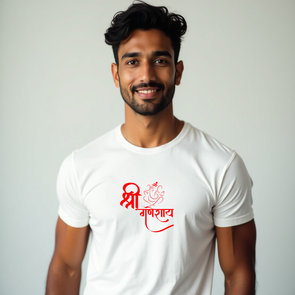 Shree Ganeshay T-Shirt For Men