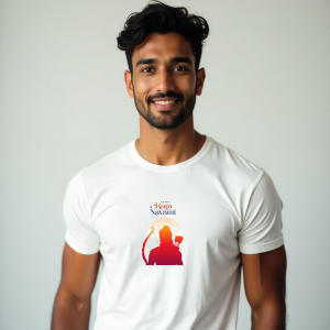 Happy Ram Navmi T-Shirt For Men