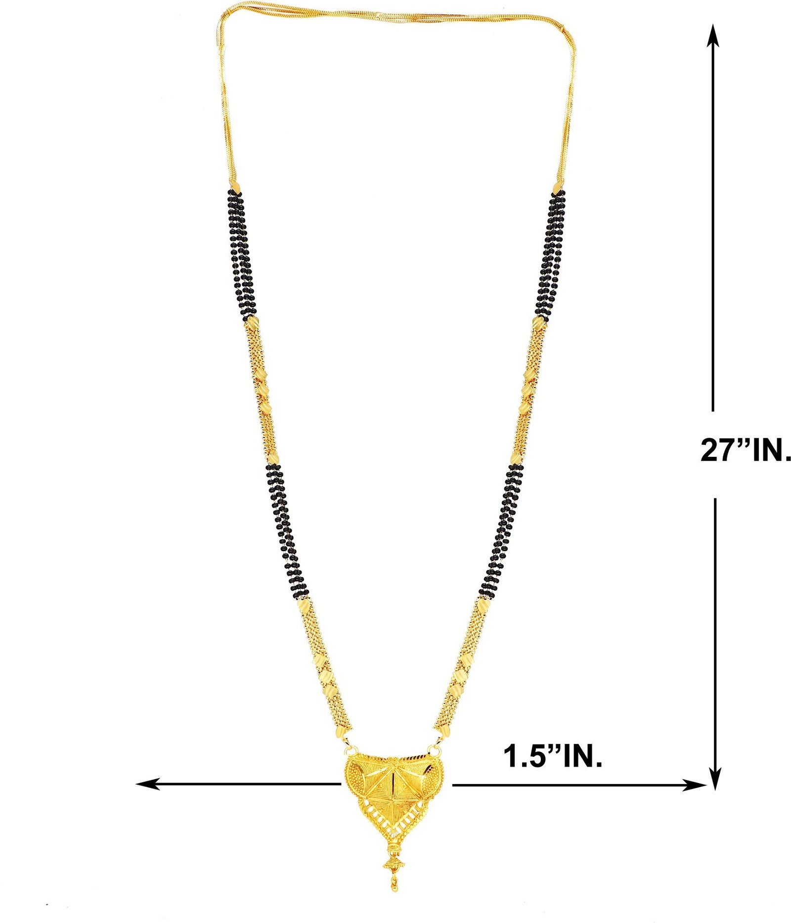Latest Gold Plated Mangalsutra - Image 3