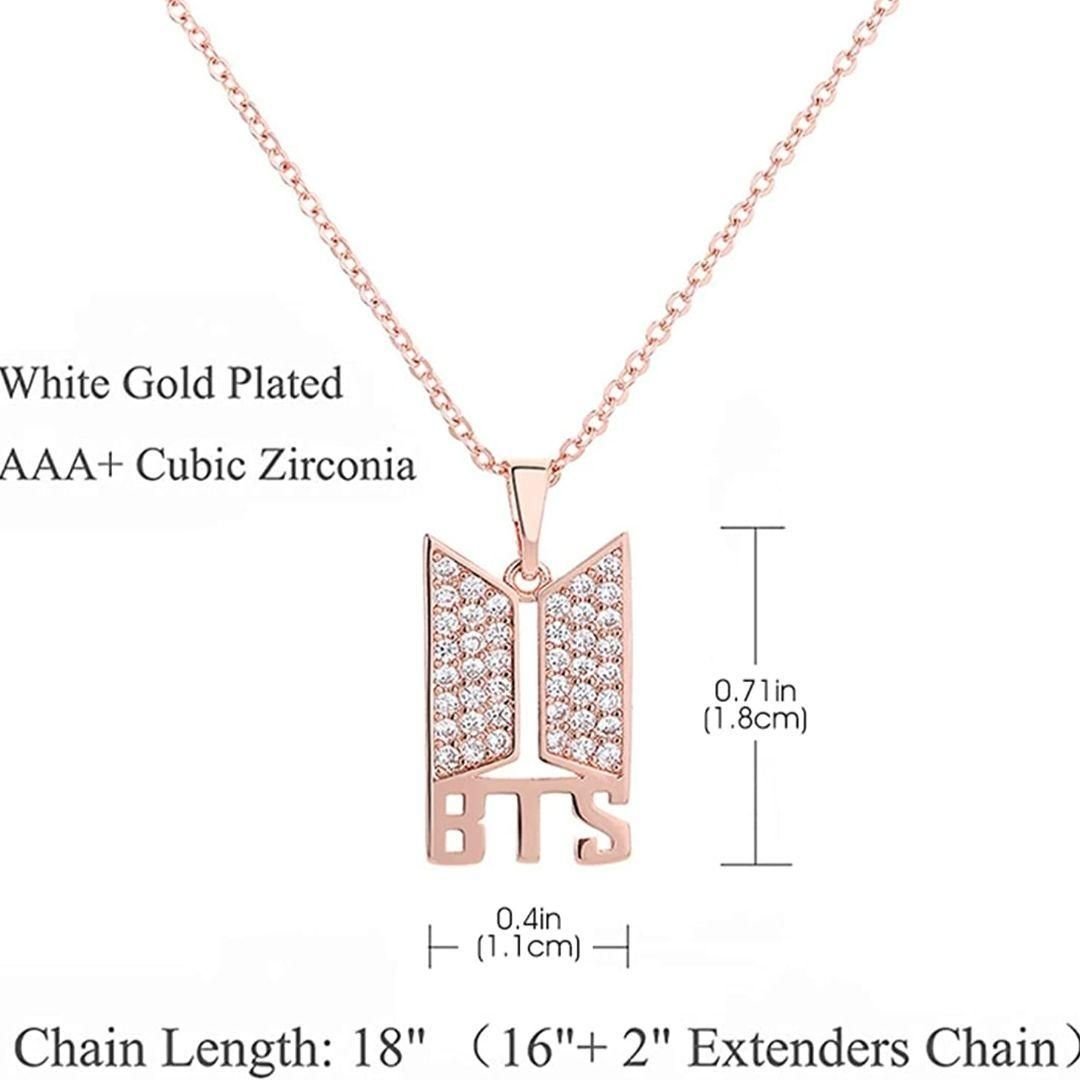 AVR JEWELS Korean BTS Army Necklace For women and girls - Image 3