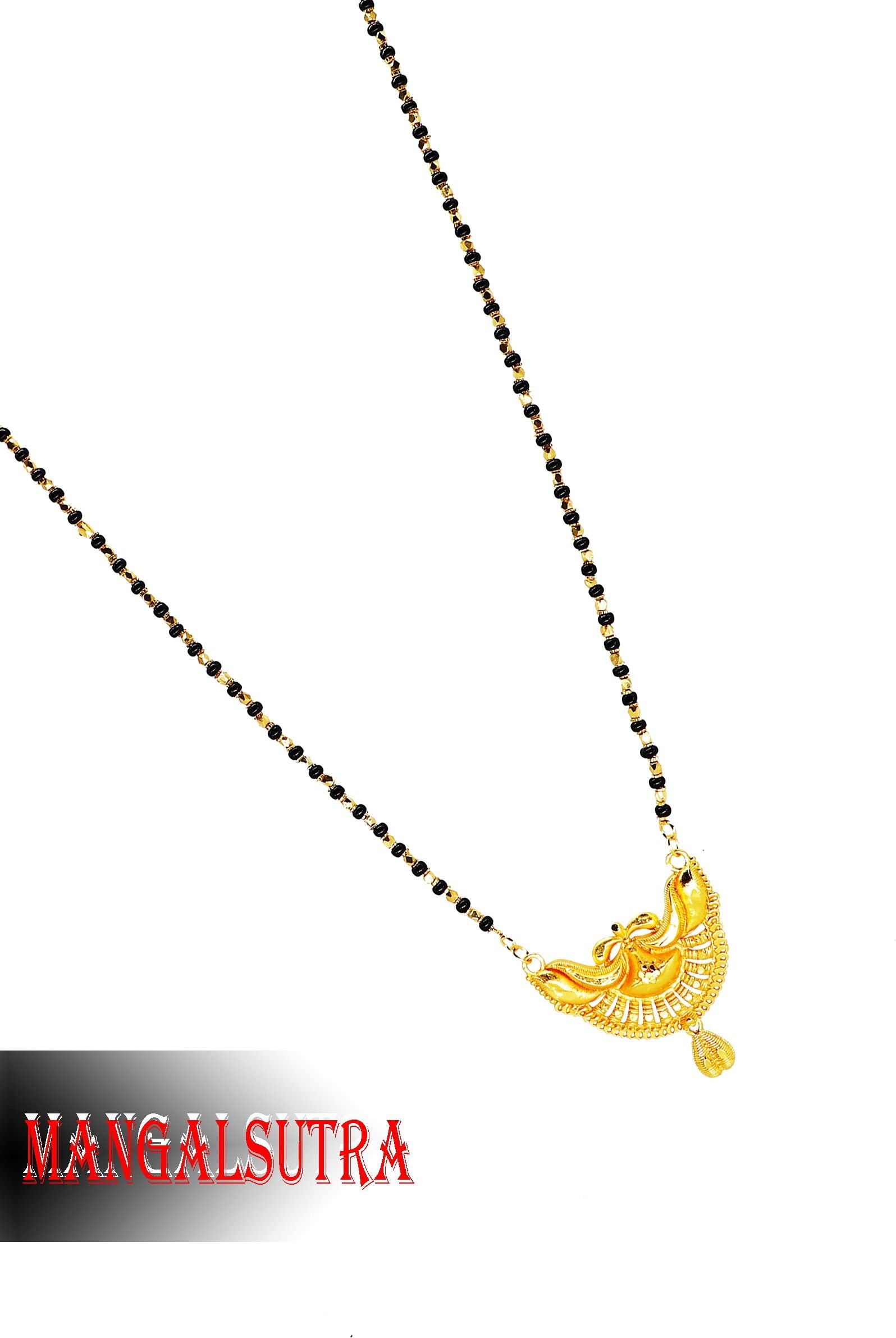 Unique Gold Plated Mangalsutra - Image 3