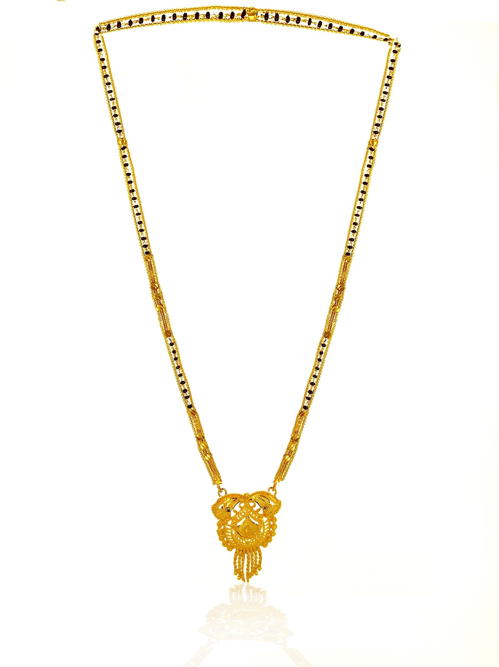 Unique Gold Plated Mangalsutra - Image 2