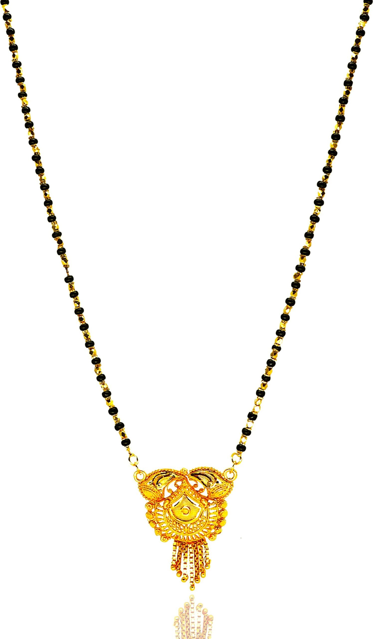 Stunning Gold Plated Mangalsutra - Image 2