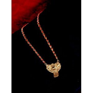 Trendy Gold Plated Mangalsutra
