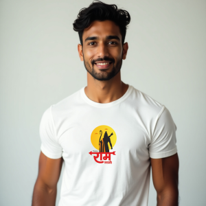 Happy Ram Navmi T-Shirt For Men