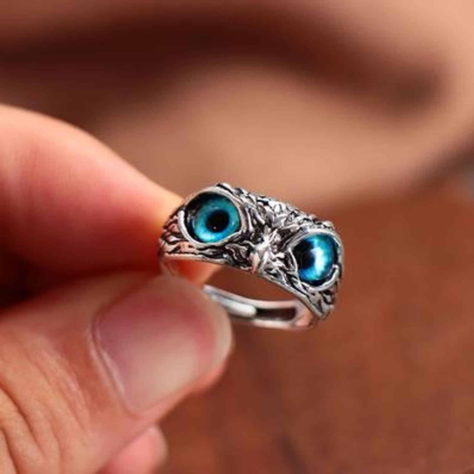 Attractive Silver Plated Owl Ring (Pack of 1) (Copy) - Image 2