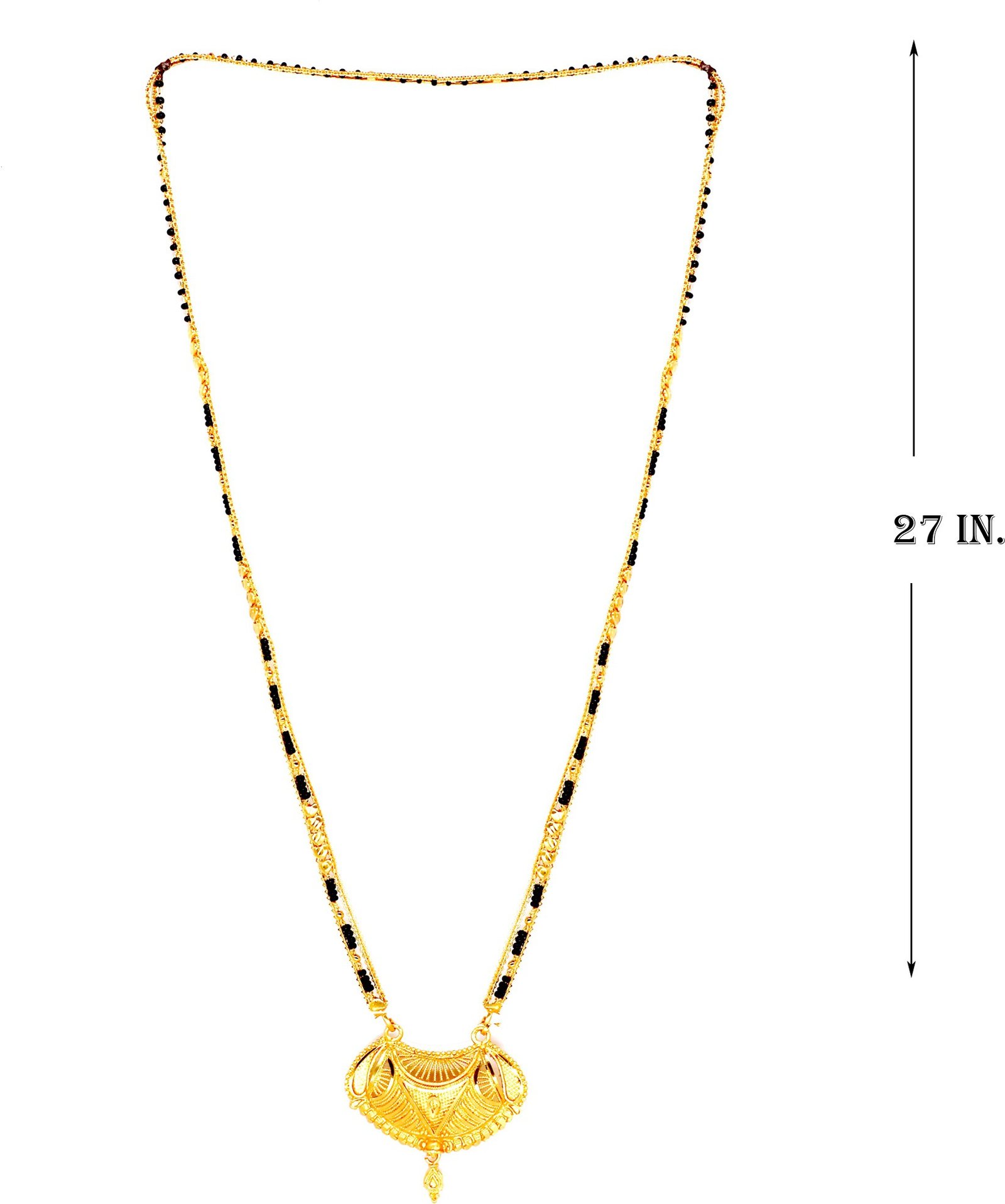 Attractive Gold Plated Mangalsutra - Image 2