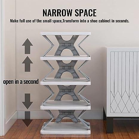 Smart Foldable Shoes Tier Shoe Rack 6 Layer - Image 2