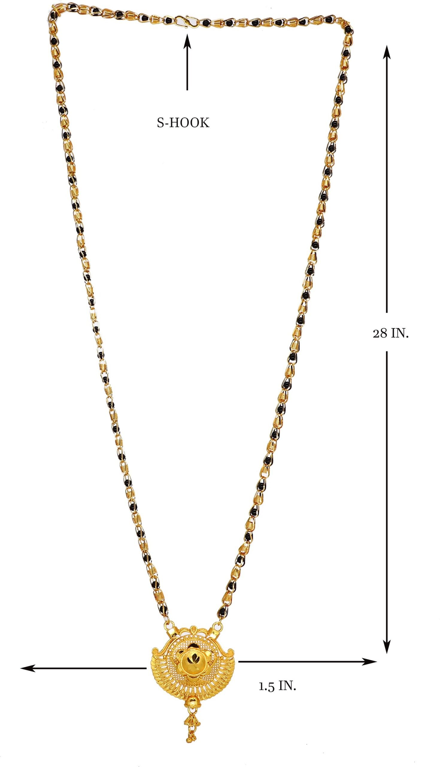 Beautiful Gold Plated Mangalsutra - Image 3