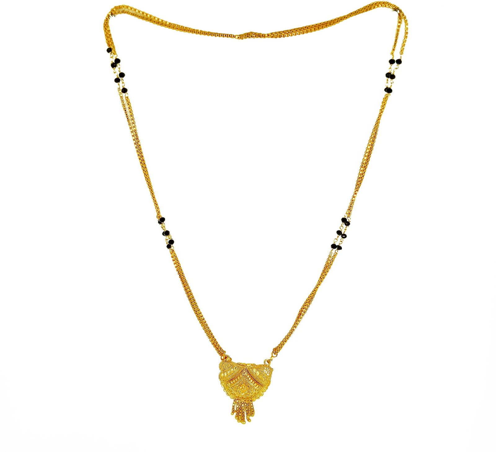 Beautiful Gold Plated Mangalsutra - Image 3