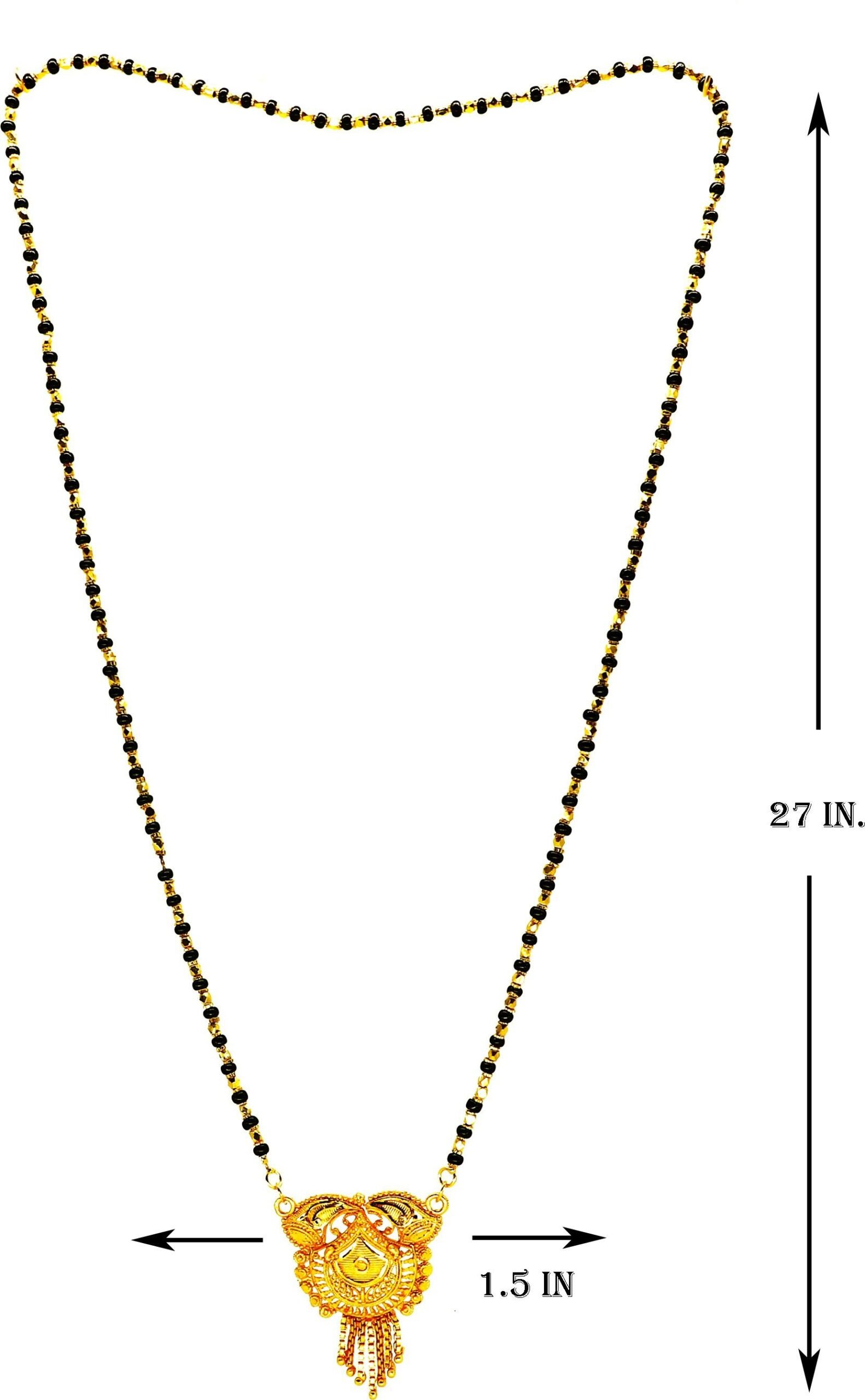 Stunning Gold Plated Mangalsutra - Image 3