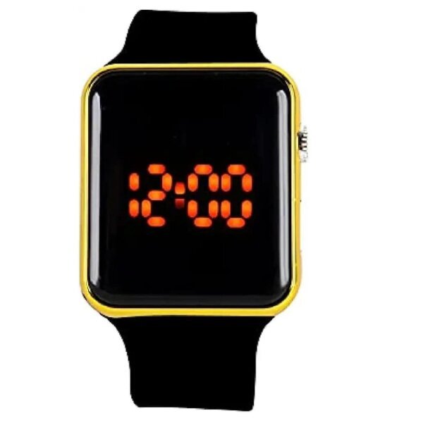 Fidato Mens Digital Metallic Watch - Image 4