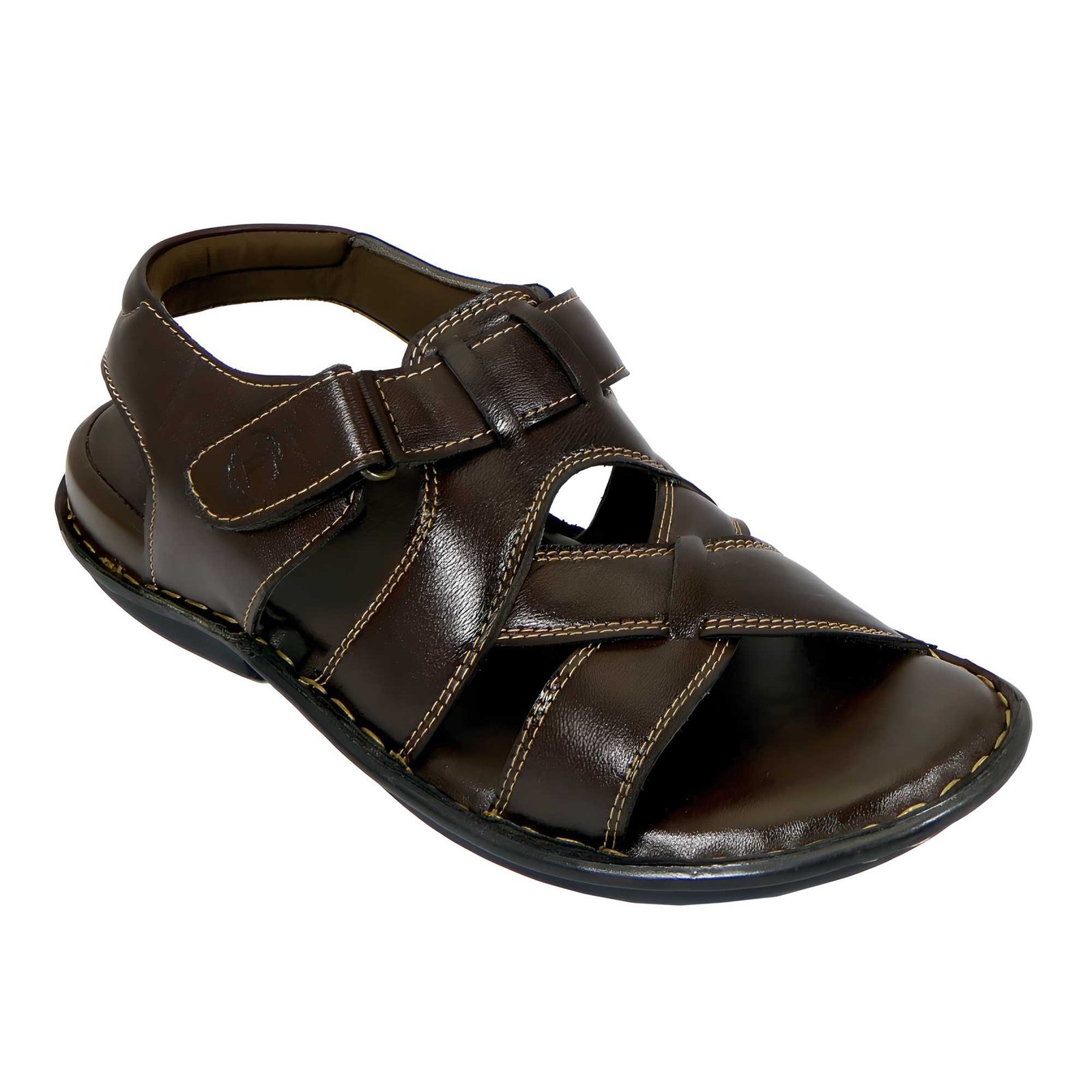 Am Pm Genuine Leather Mens Daily Wear Slippers