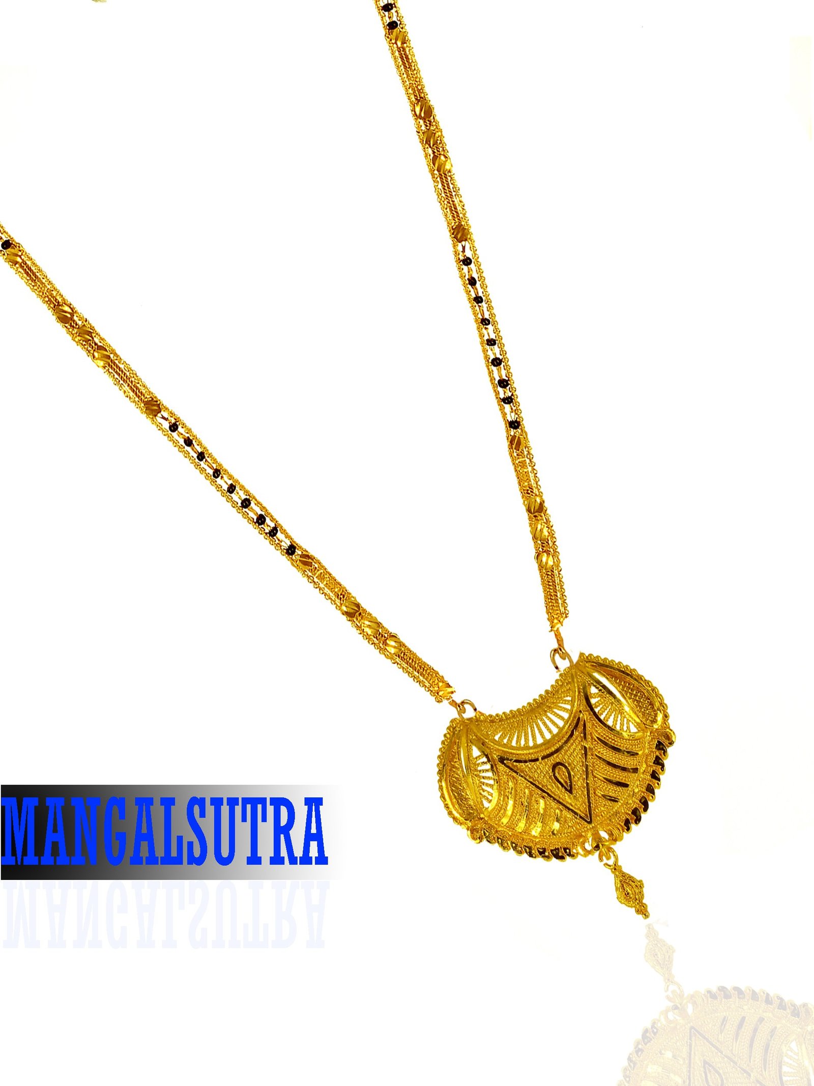 Elegant Gold Plated Mangalsutra - Image 2