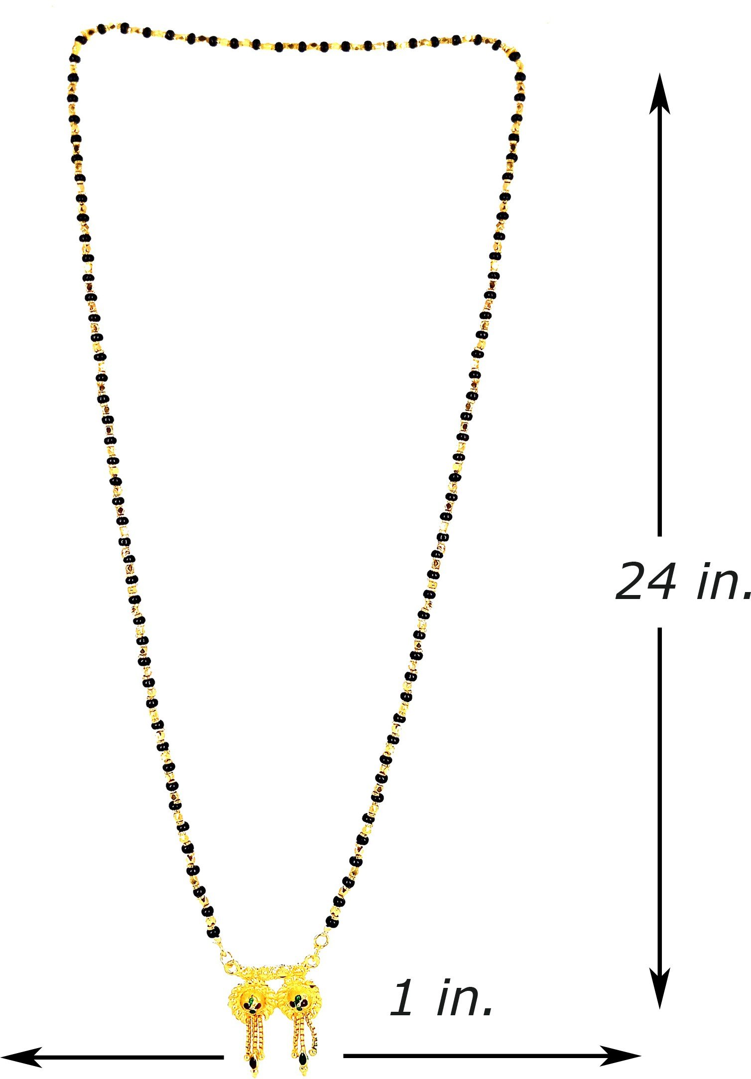 Unique Gold Plated Mangalsutra - Image 3