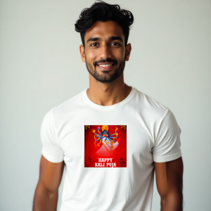 Happy Kali Puja T-Shirt For Men