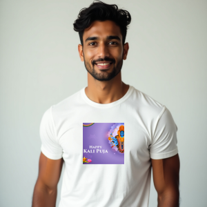 Happy Kali Puja T-Shirt For Men