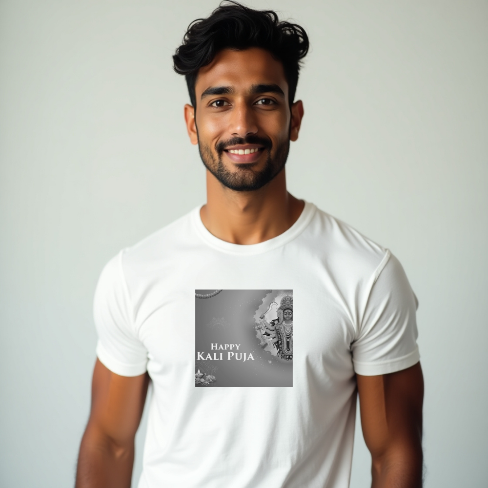 Happy Kali Puja T-Shirt For Men