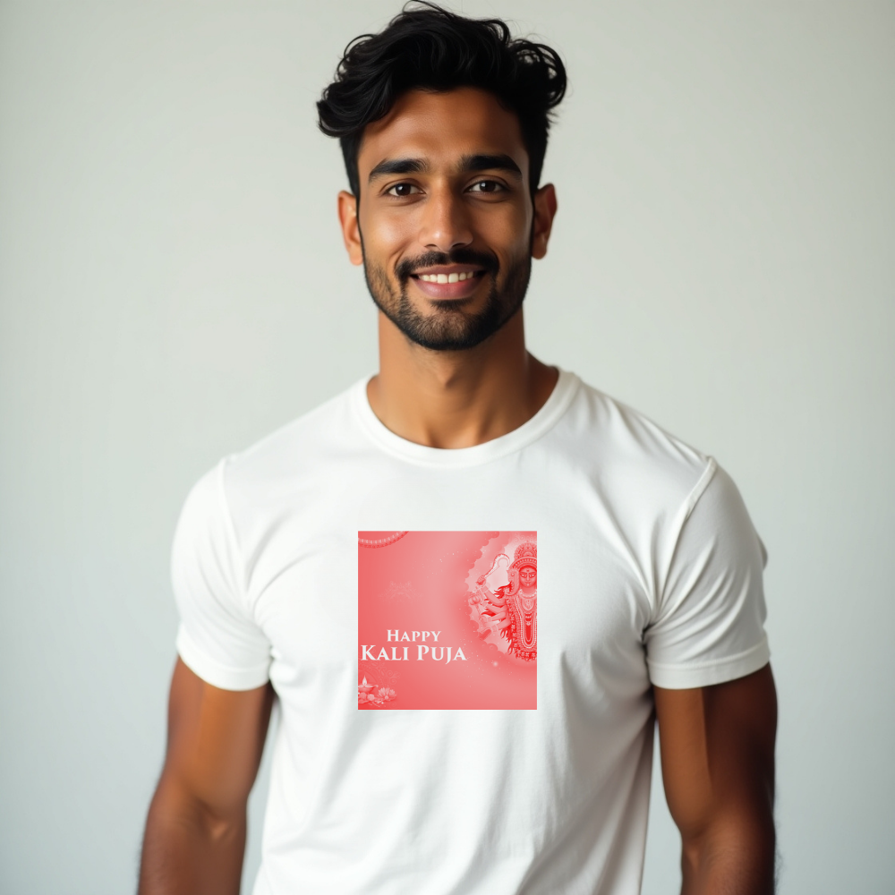 Happy Kali Puja T-Shirt For Men