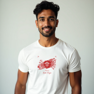 Happy Kali Puja T-Shirt For Men