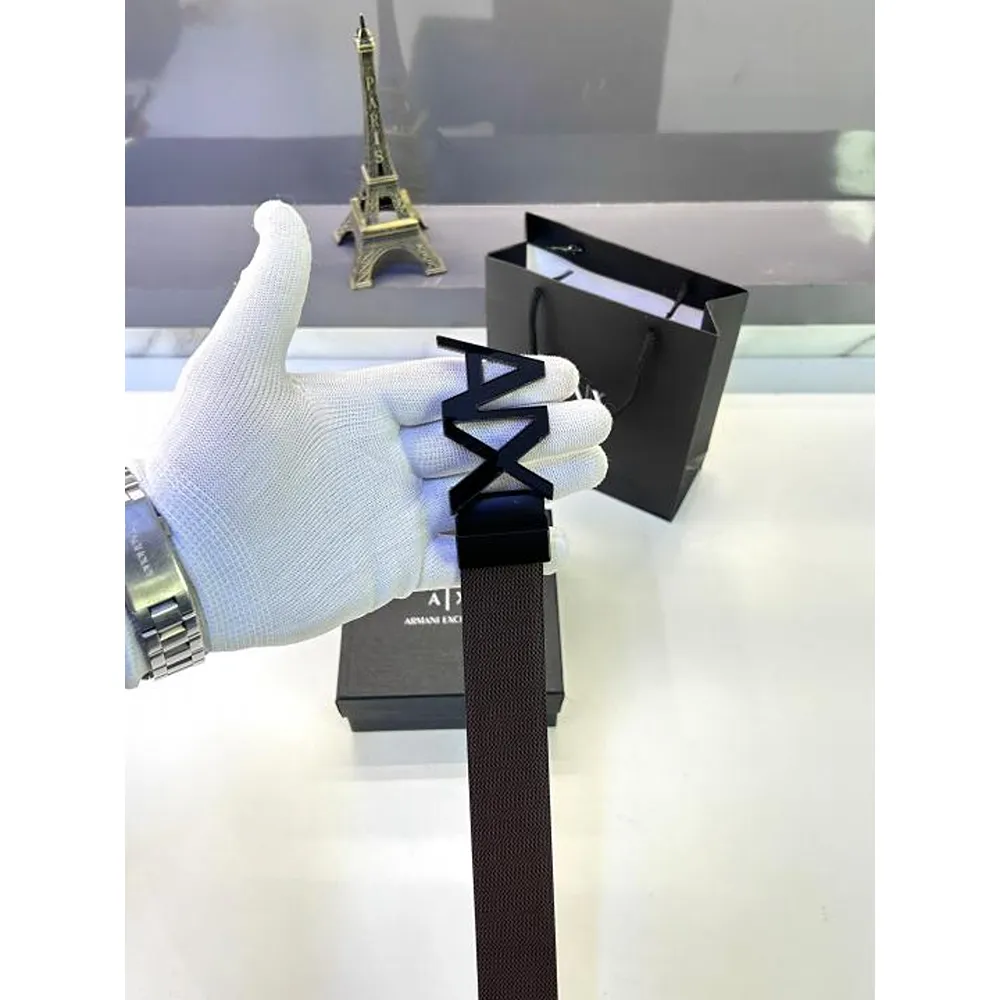 Premium Armani Exchange Reversible Belt For Men (SUP2035) - Image 2