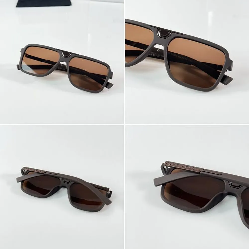 Premium Hugo Boss Sunglasses Brown For Men (SUP2929) - Image 2