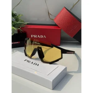 Premium Prada Sunglasses Black Yellow For Men (SUP2960)