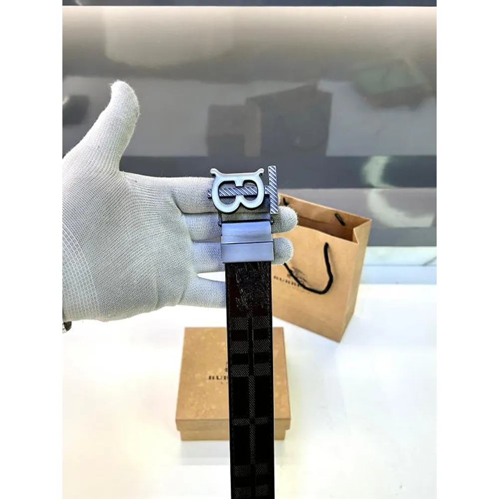 Stylish Burberry Reversible Belt For Men (SUP2088) - Image 2