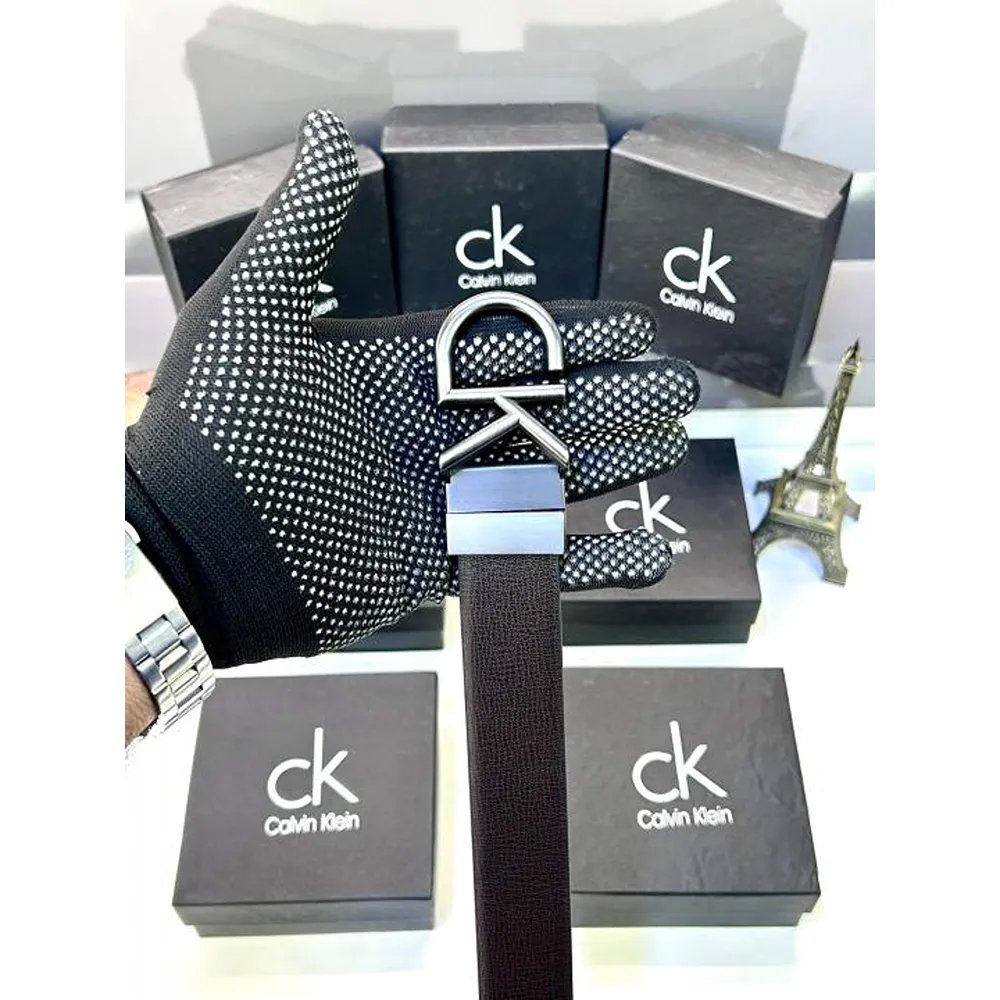 Trendy Calvin Klein Belt Silver For Men (SUP1469) - Image 2