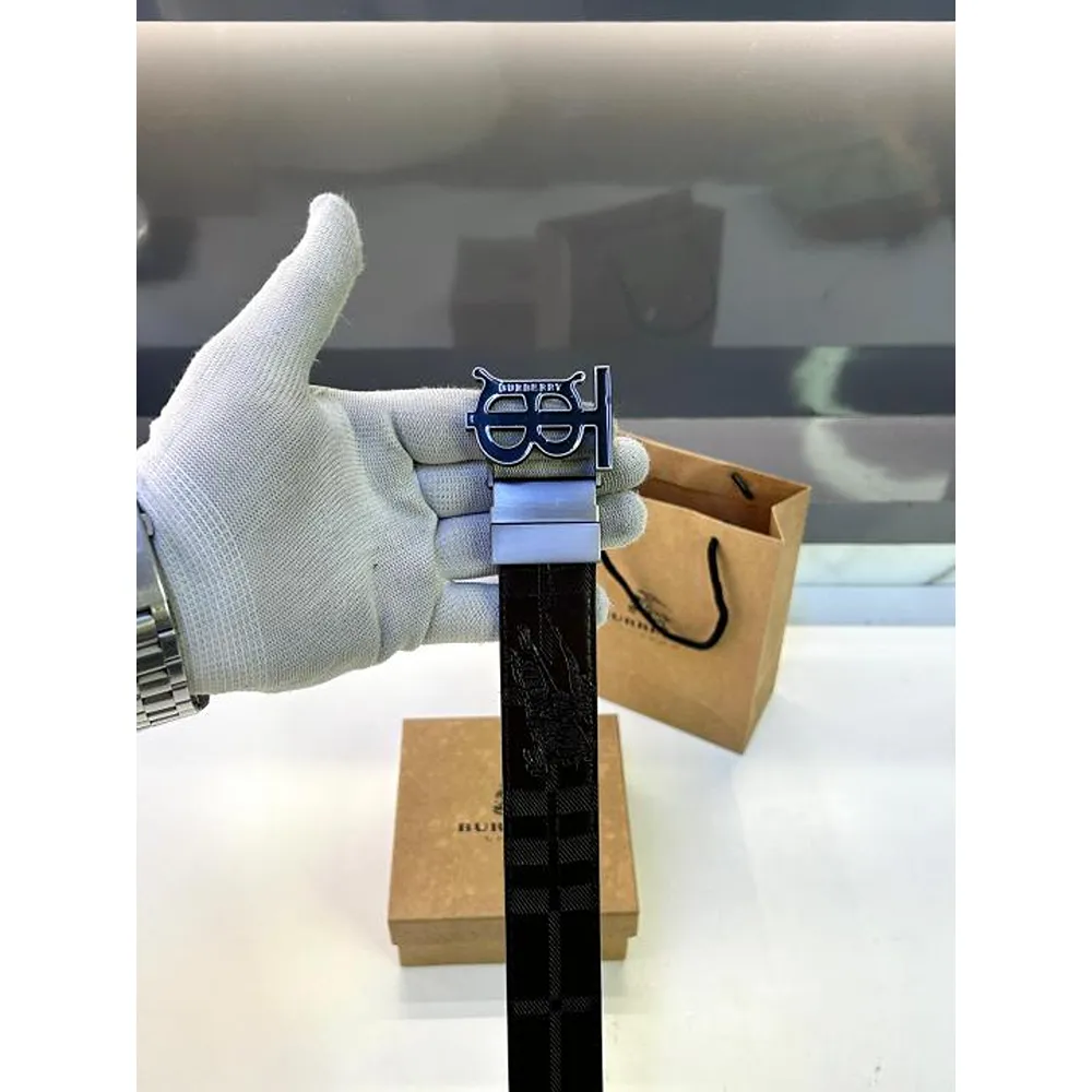 Stylish Burberry Reversible Belt For Men (SUP2090) - Image 2