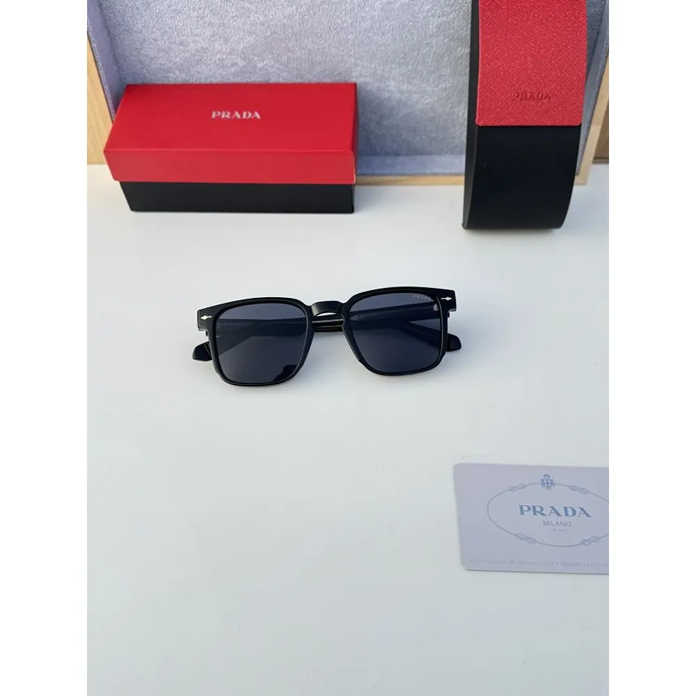 Premium Prada Sunglasses Black For Men (SUP2832) - Image 2