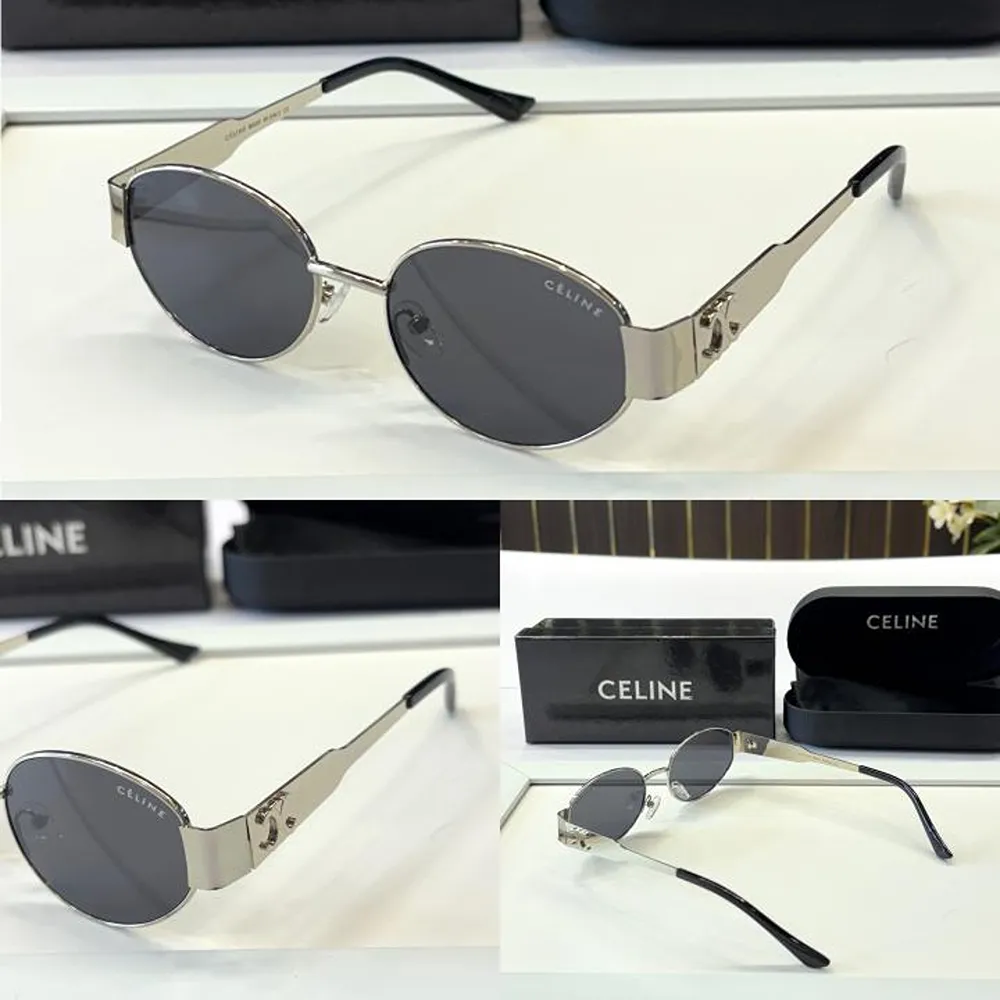 Luxury Celine Sunglass Silver For Men (SUP2763) - Image 2