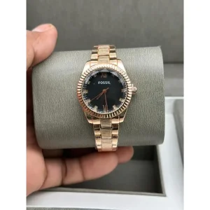 Fossil Curve Dial Watch