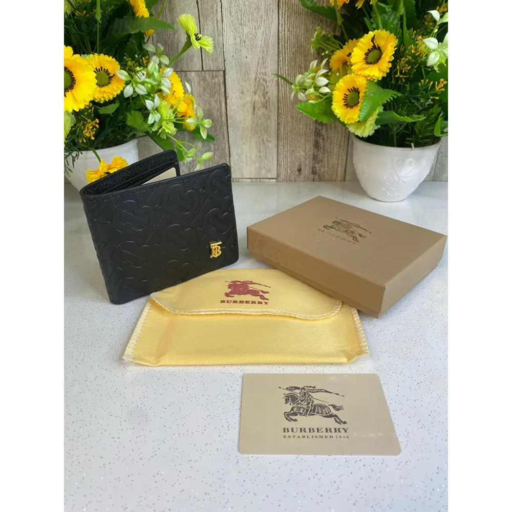 Trendy Burberry Wallet With Og Box For Men (SUP715) - Image 2