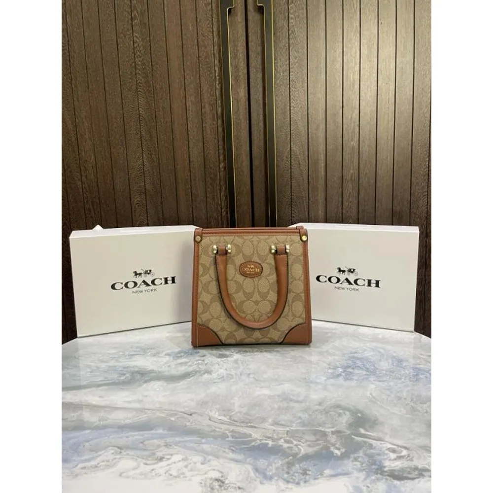 Stylish Coach Handbag With Folding Box For Women (SUP3045) - Image 2