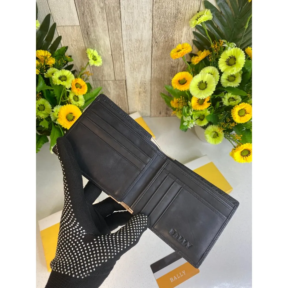 Stylish Bally Wallet With Og Box For Men (SUP738) - Image 2