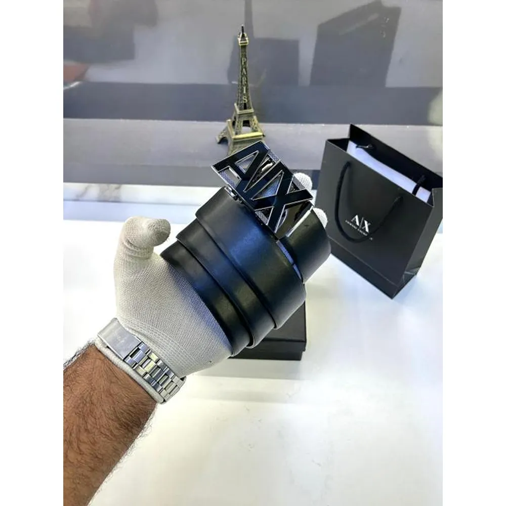 Armani Exchange Auto Belt