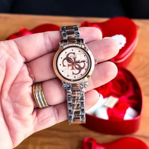 Trendy Guess Watch Rose Gold For Women (SUP1877)