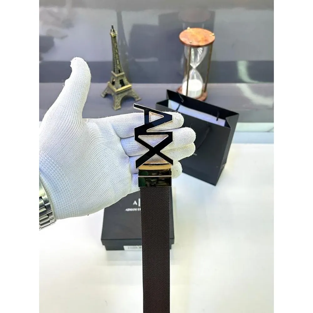 Premium Armani Exchange Reversible Belt For Men (SUP2040) - Image 2