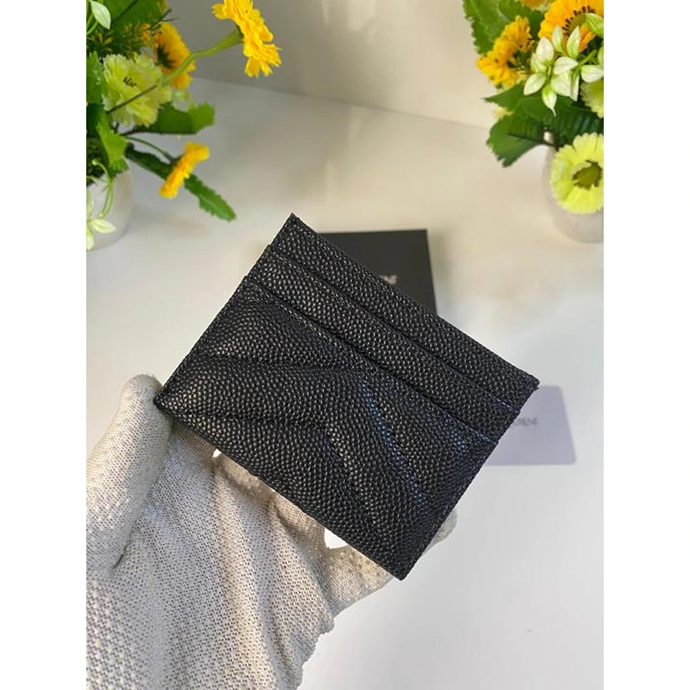 Trendy YSL Card Holder With Og Box For Men (SUP509) - Image 2