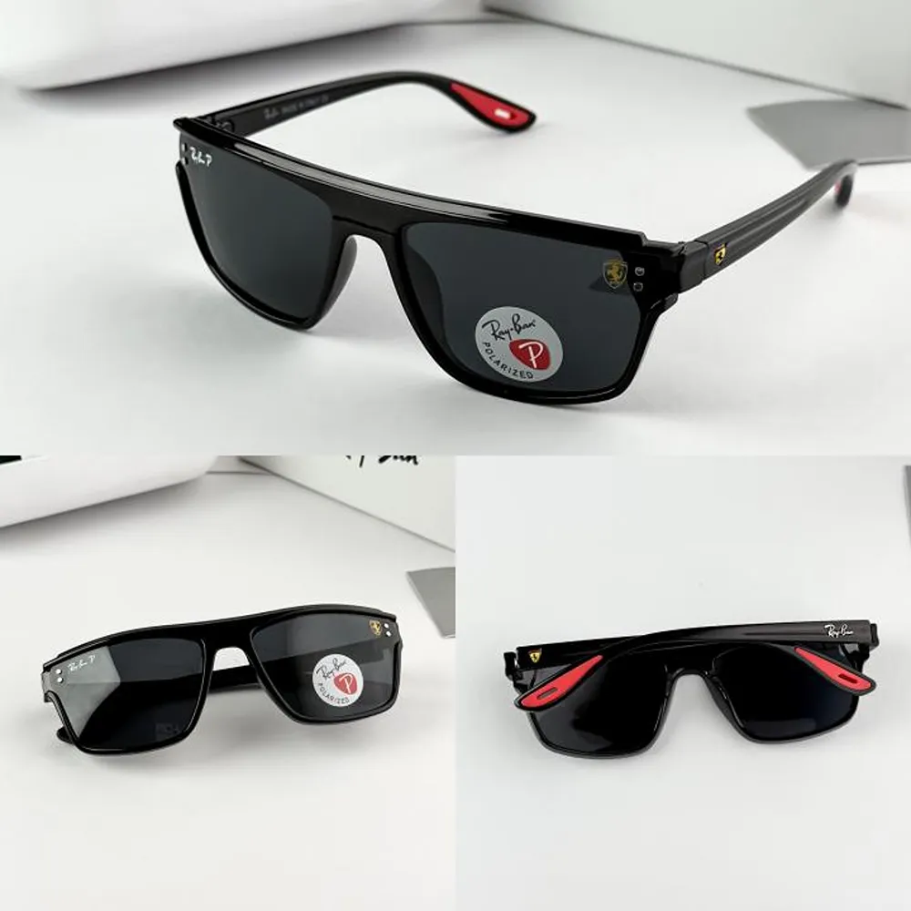 Premium Rayban Sunglasses Black For Men (SUP3111) - Image 2
