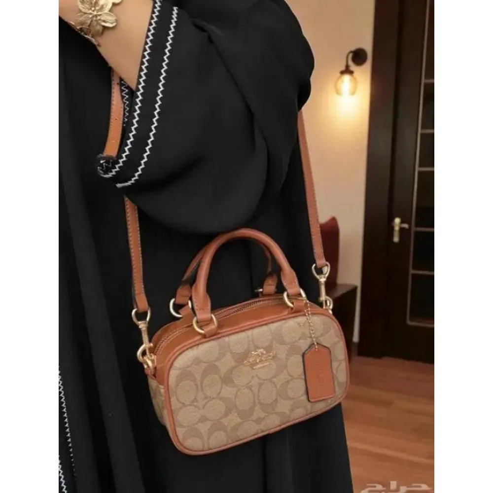 Premium Coach Logo Mini Satchel Bag With Box For Women (SUP2982) - Image 2