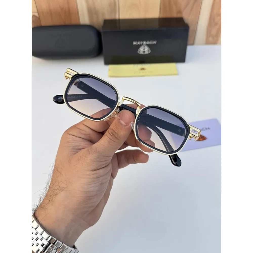 Premium Maybach Sunglasses Sea Blue For Men (SUP2945) - Image 2