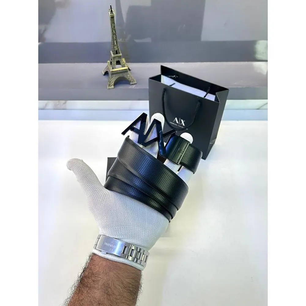 Armani Exchange Reversible Belt