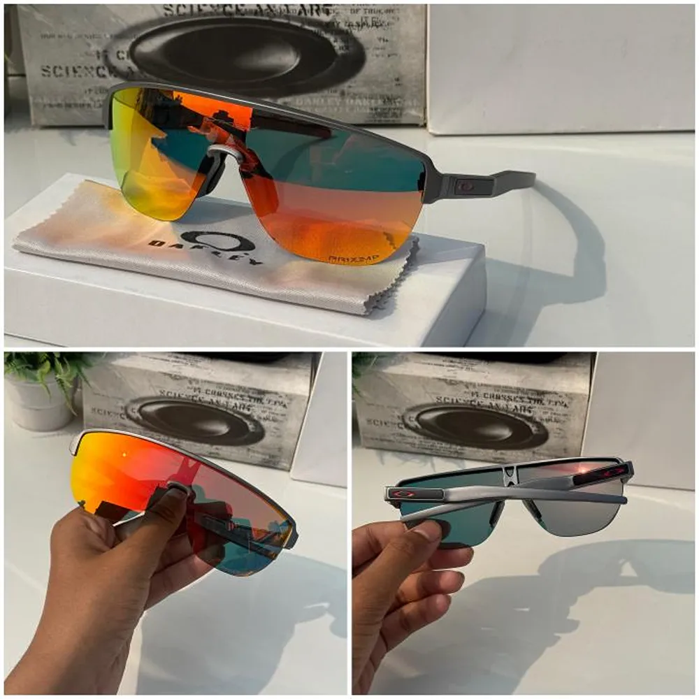 Premium Oakley Sunglasses Grey Black For Men (SUP2871) - Image 2