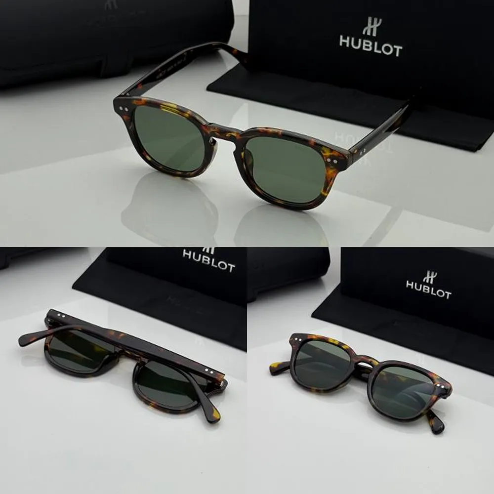 Premium Hublot Sunglasses Tiger Green For Men (SUP2949) - Image 2