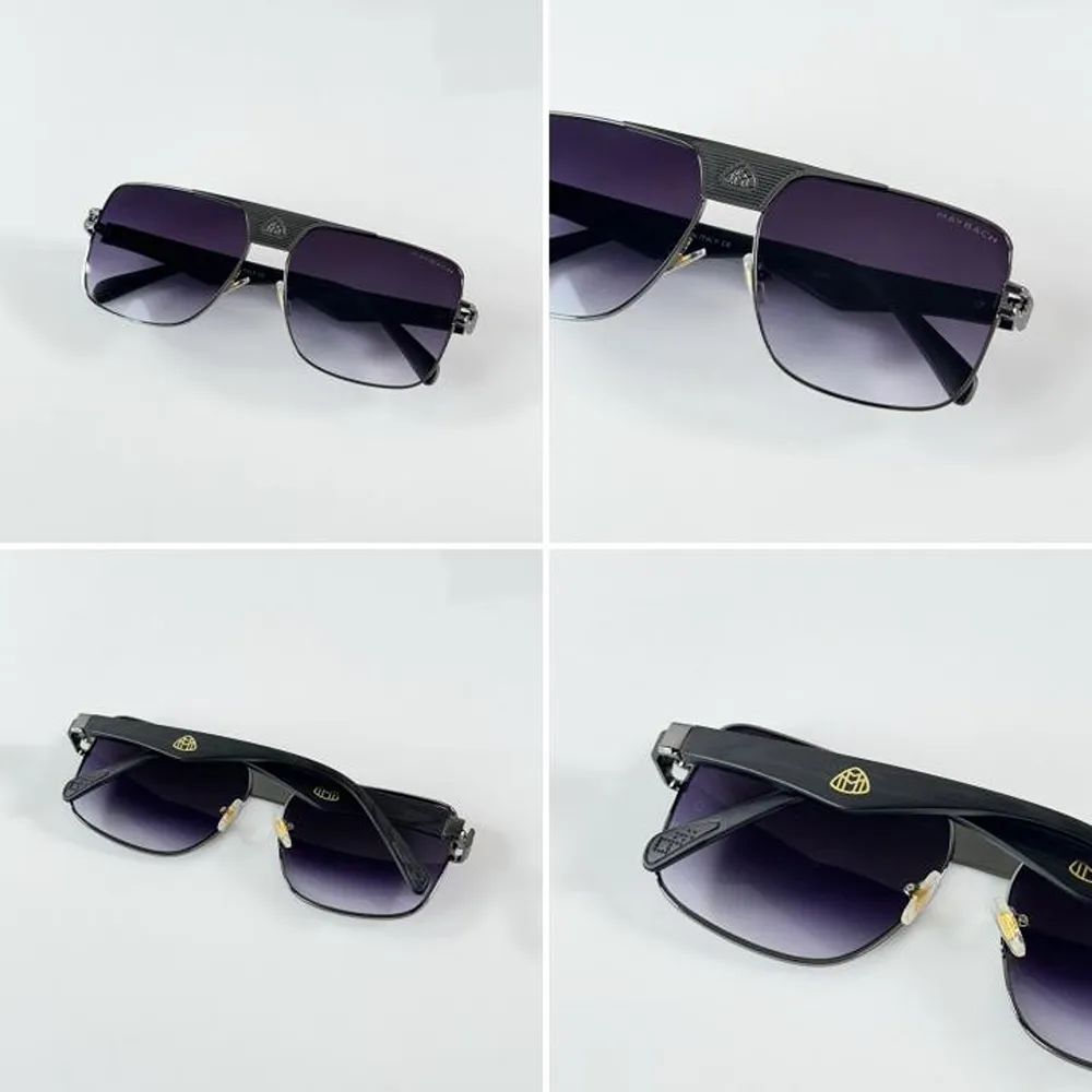 Luxury Maybach Sunglass Black For Men (SUP2733) - Image 2