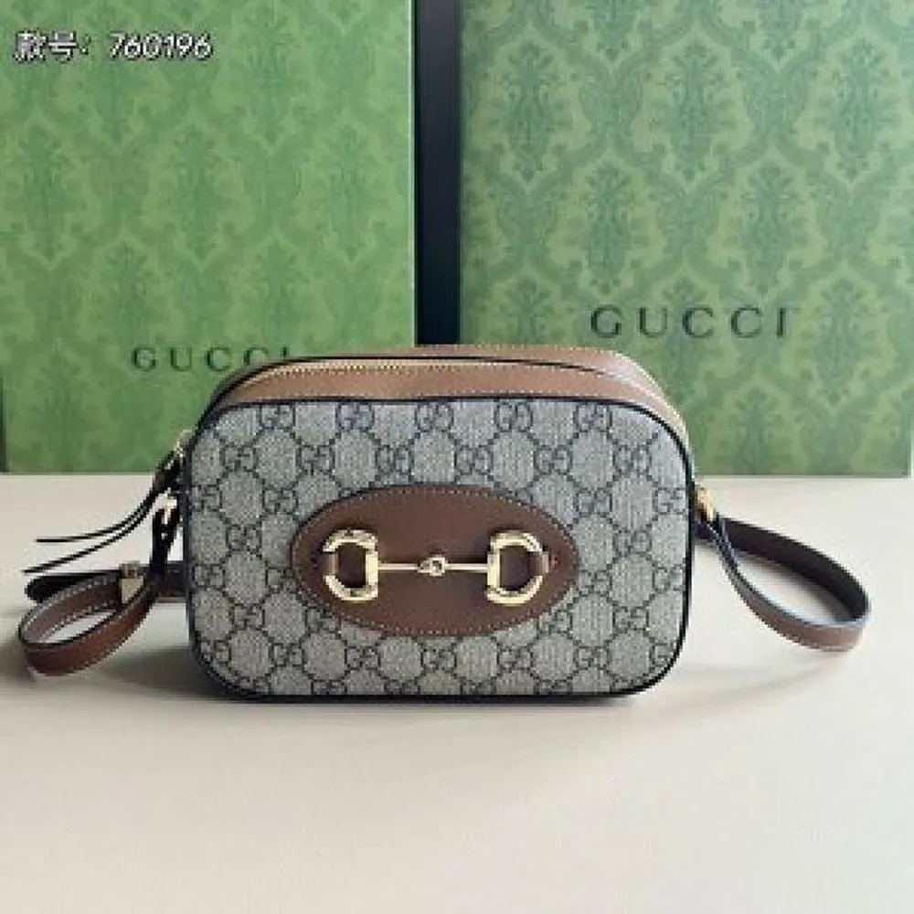 Stylish Gucci Horsebit Camera Bag With Og Box For Women (SUP2556) - Image 2
