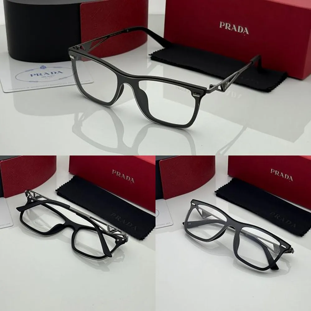 Premium Prada Sunglasses Black Plano For Men (SUP2851) - Image 2