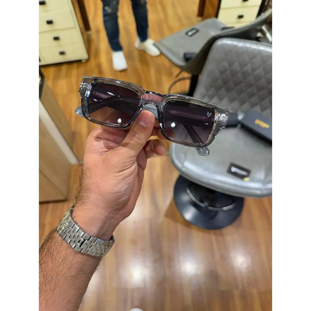Stylish Mairo Sunglasses Grey Black For Men (SUP2813) - Image 2